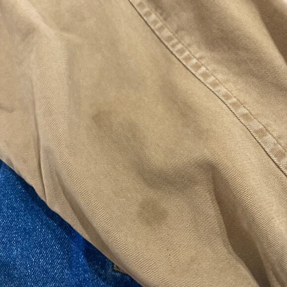 Vintage 90s Port Authority Denim Canvas Bomber Varsity Jacket Men's XL - Picture 7 of 11